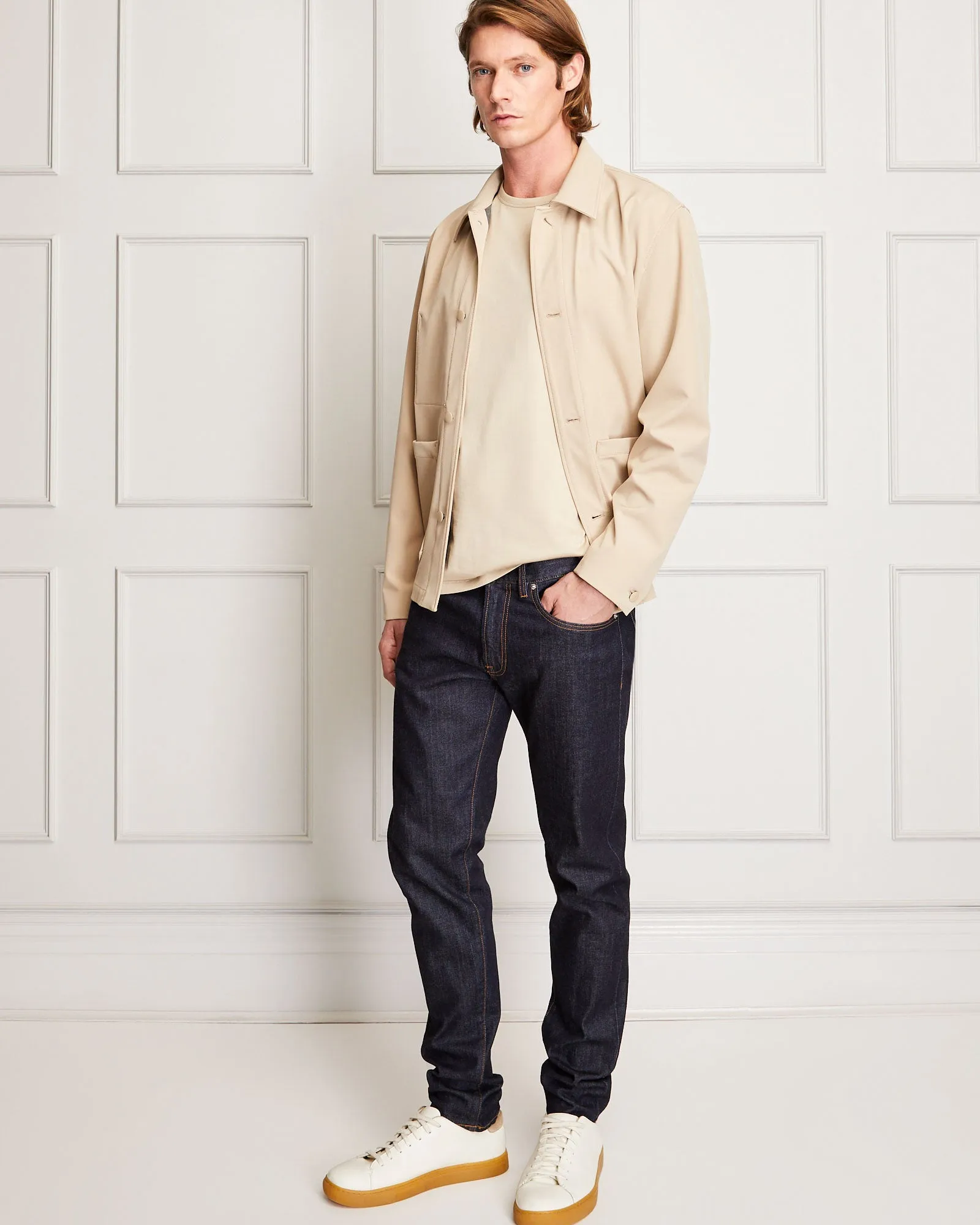 Japanese Cotton Short Sleeve Tee sold by Club Monaco product image thumbnail 4