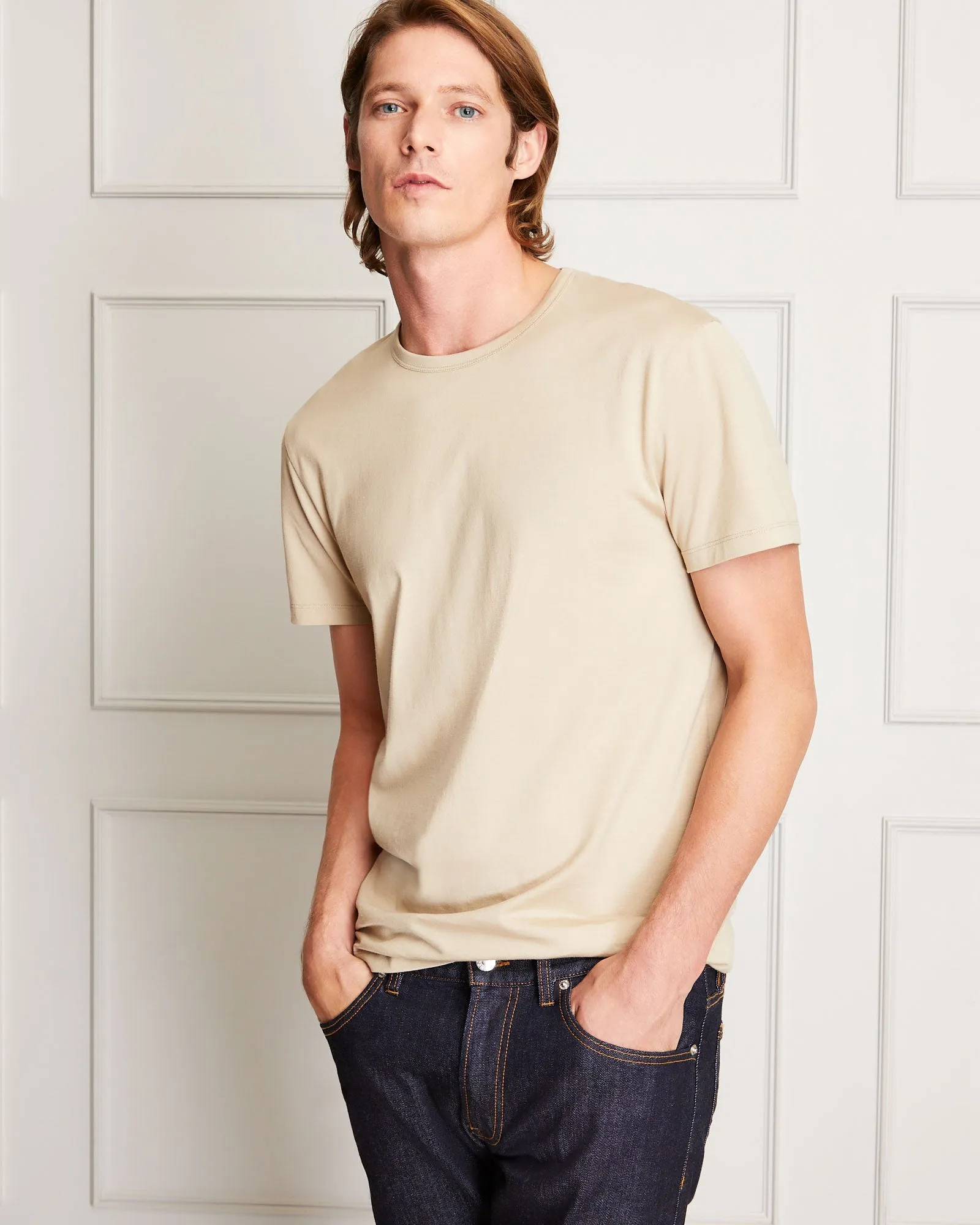 Japanese Cotton Short Sleeve Tee sold by Club Monaco
