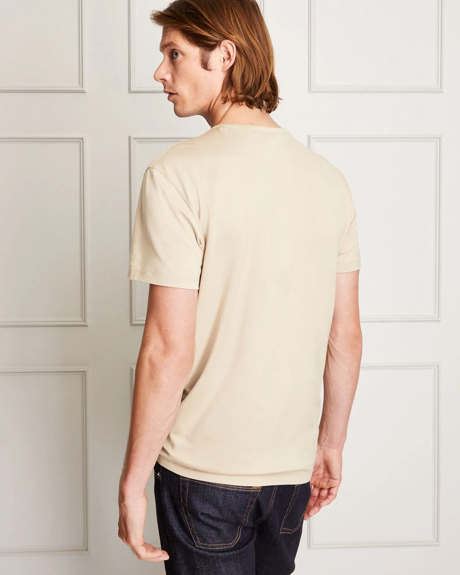 Japanese Cotton Short Sleeve Tee sold by Club Monaco product image thumbnail 2