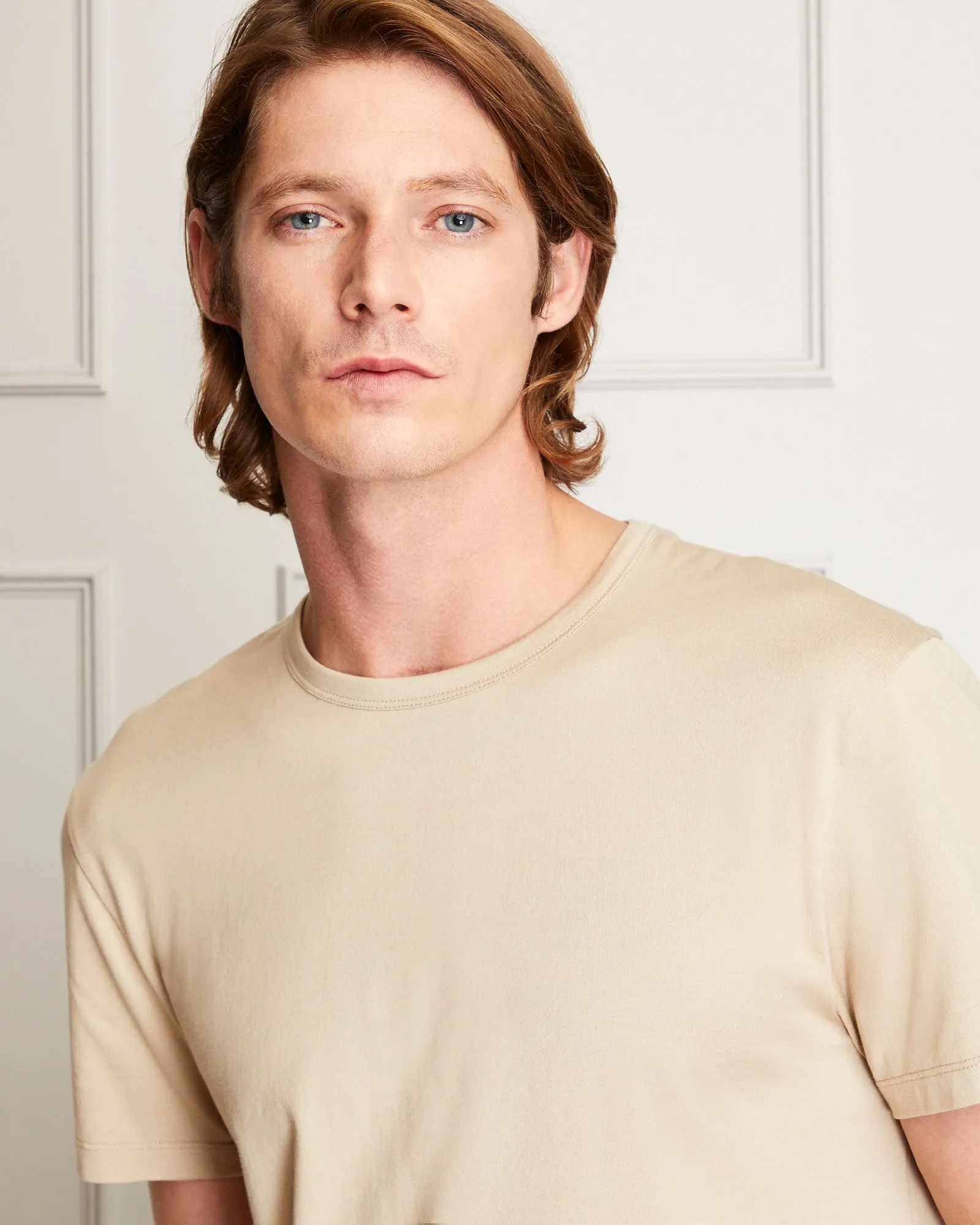Japanese Cotton Short Sleeve Tee sold by Club Monaco product image thumbnail 3