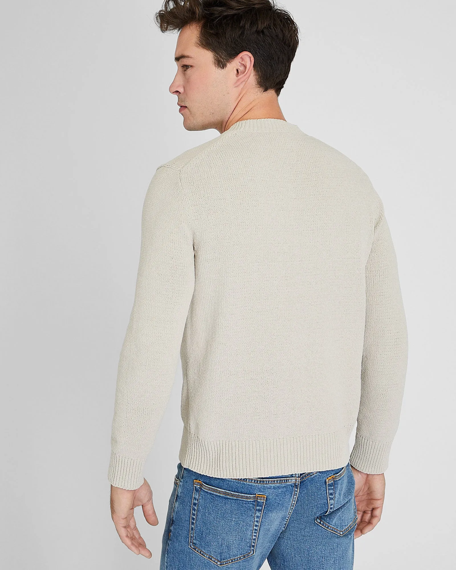 Statement Crew Sweater sold by Club Monaco product image thumbnail 3