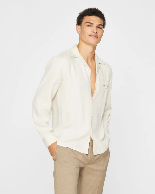 Long-Sleeve Textured Shirt sold by Club Monaco