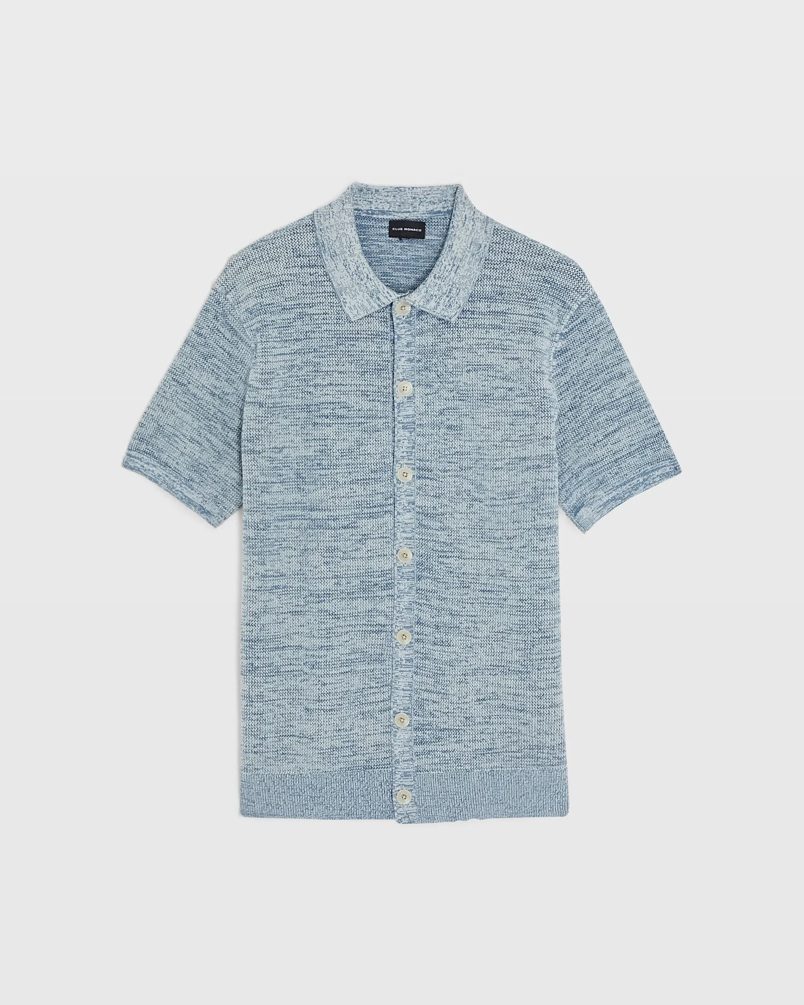 Short Sleeve Mesh Shirt sold by Club Monaco product image thumbnail 5