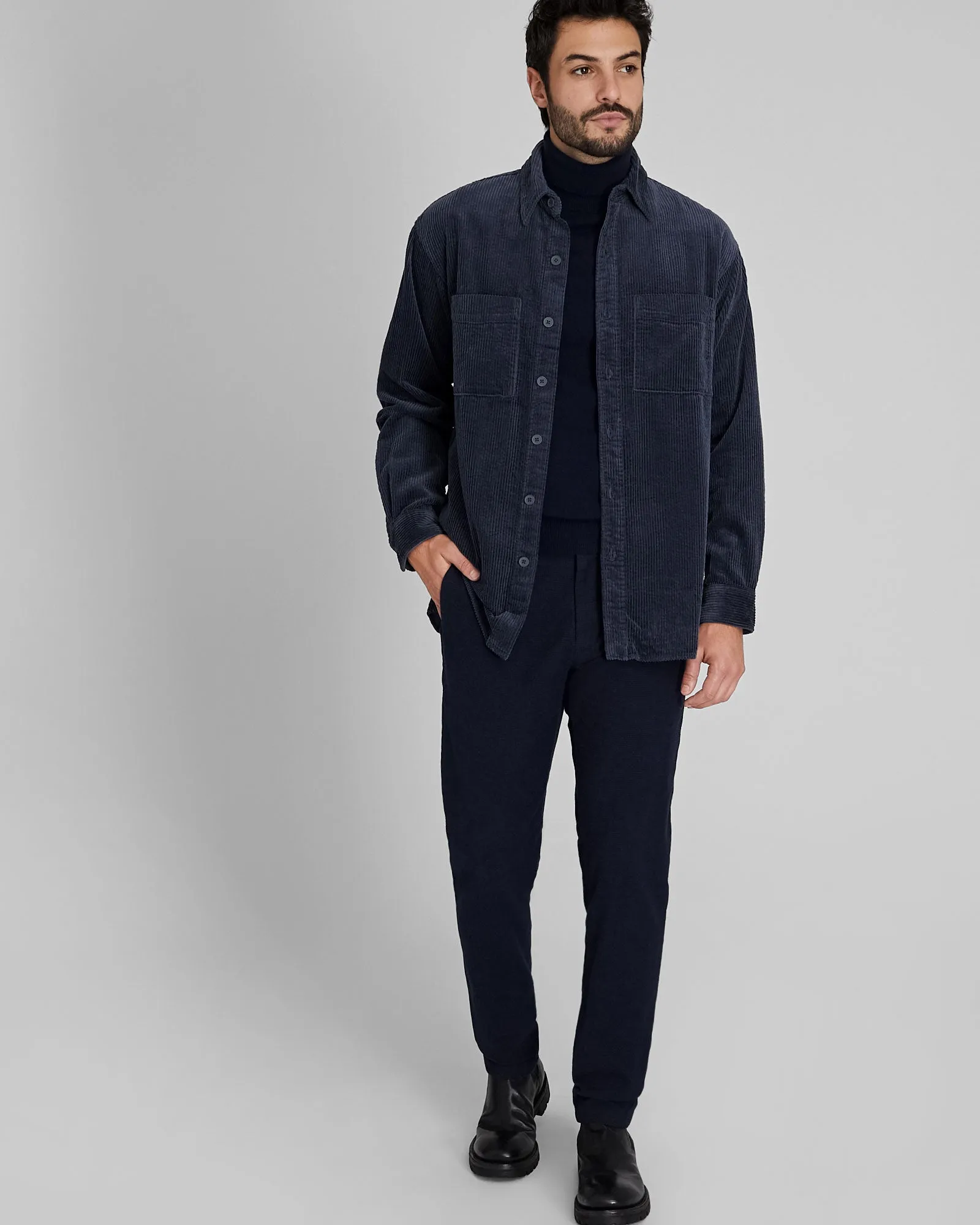 Wide Wale Corduroy Shirt sold by Club Monaco product image thumbnail 4