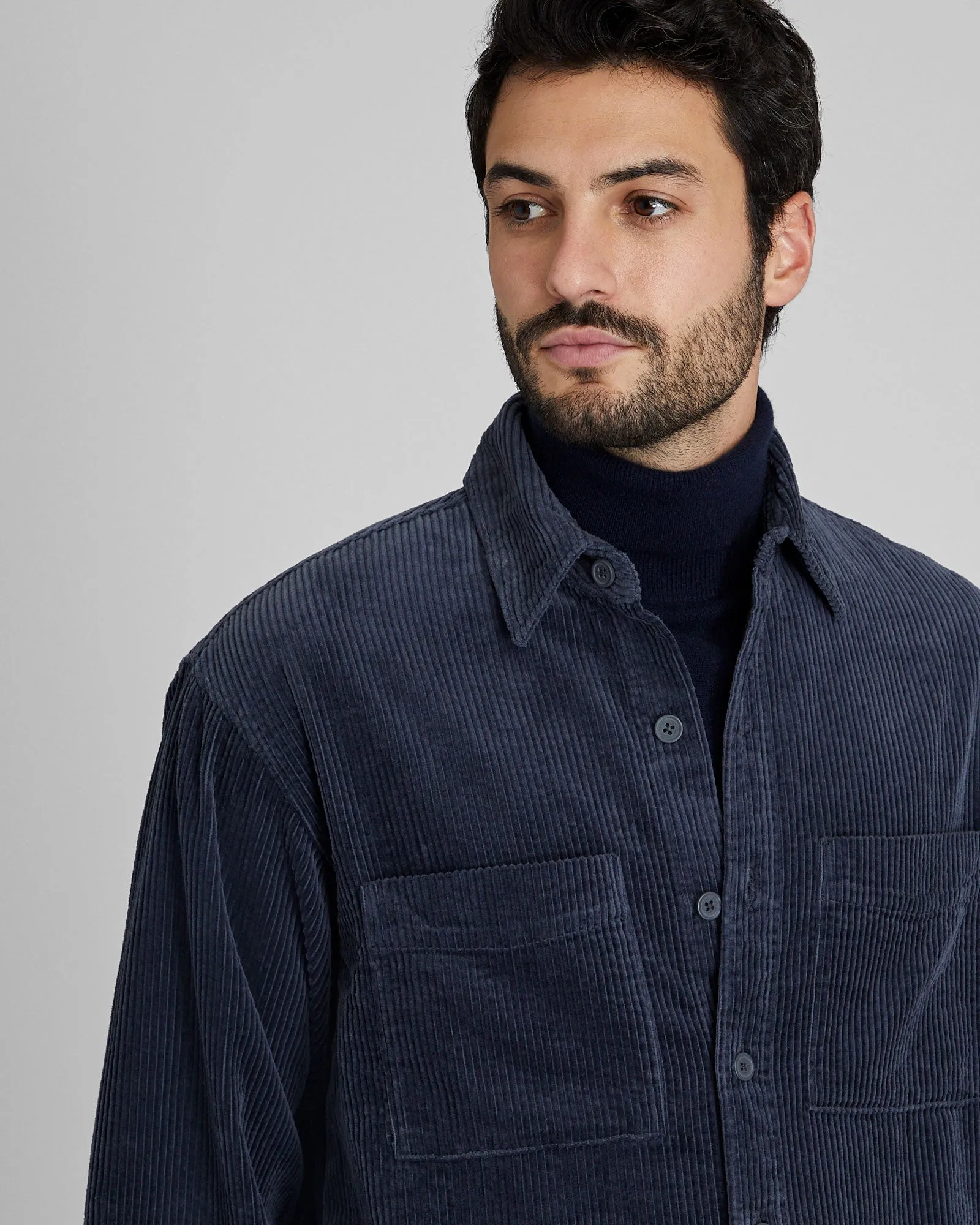 Wide Wale Corduroy Shirt sold by Club Monaco product image thumbnail 2