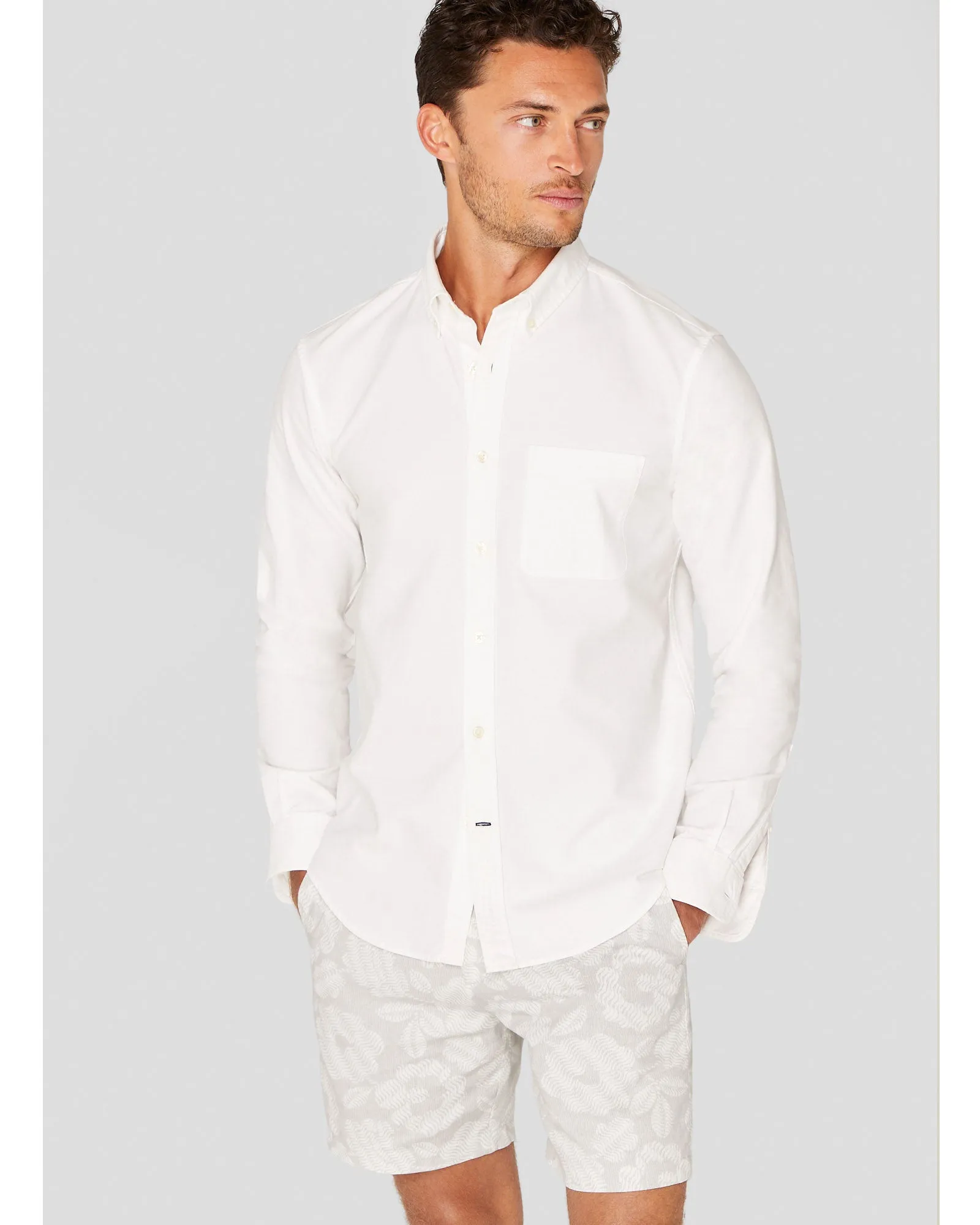 Baxter Printed 7" Short sold by Club Monaco