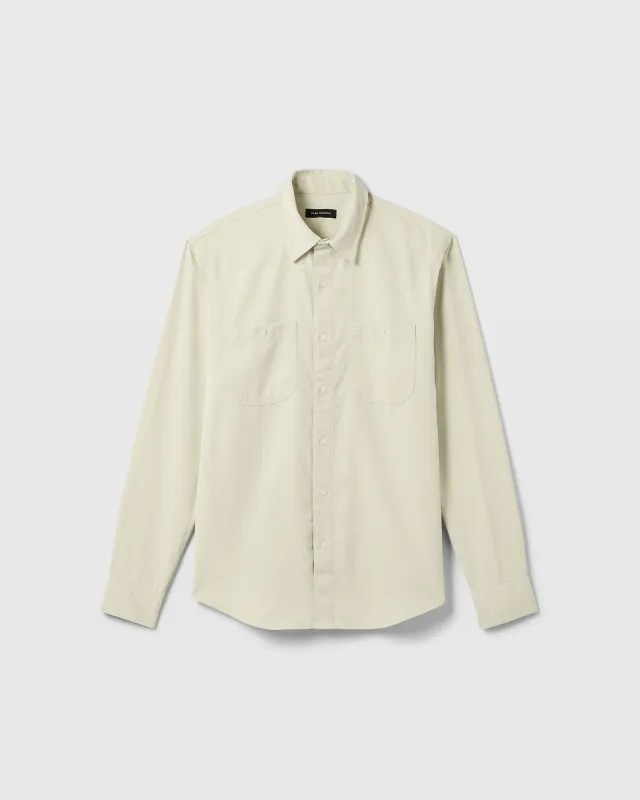 Soft Twill Utility Shirt sold by Club Monaco