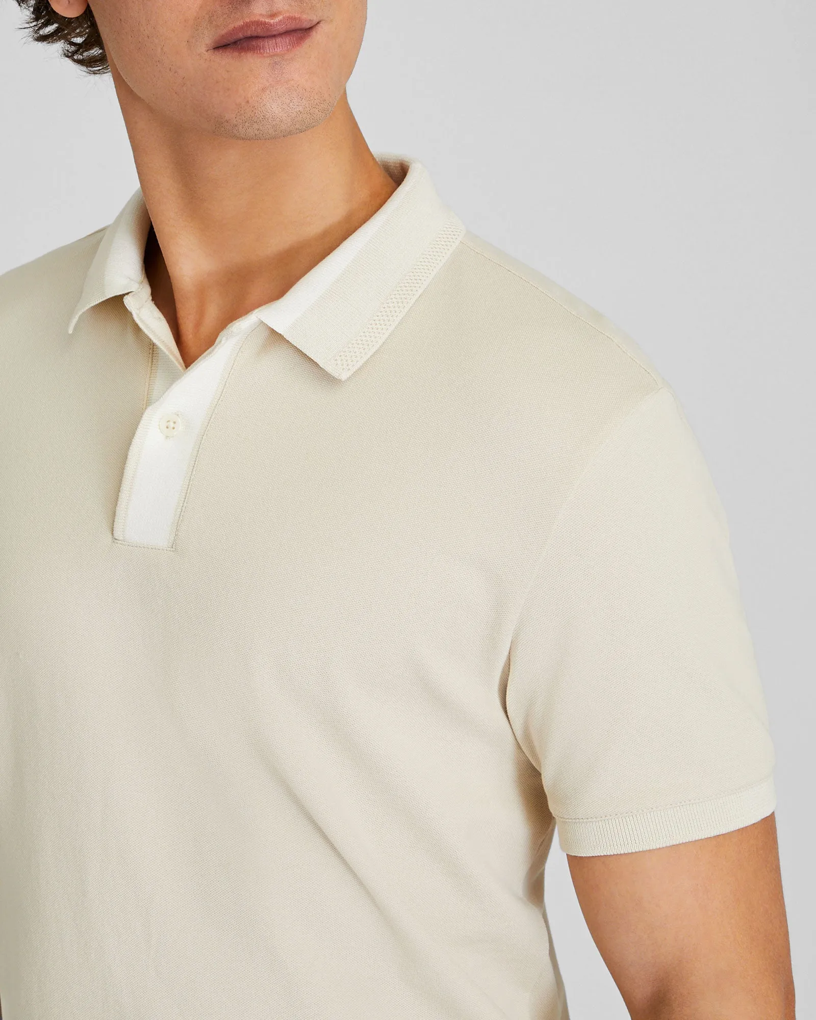 Blocked Collar Polo sold by Club Monaco product image thumbnail 4