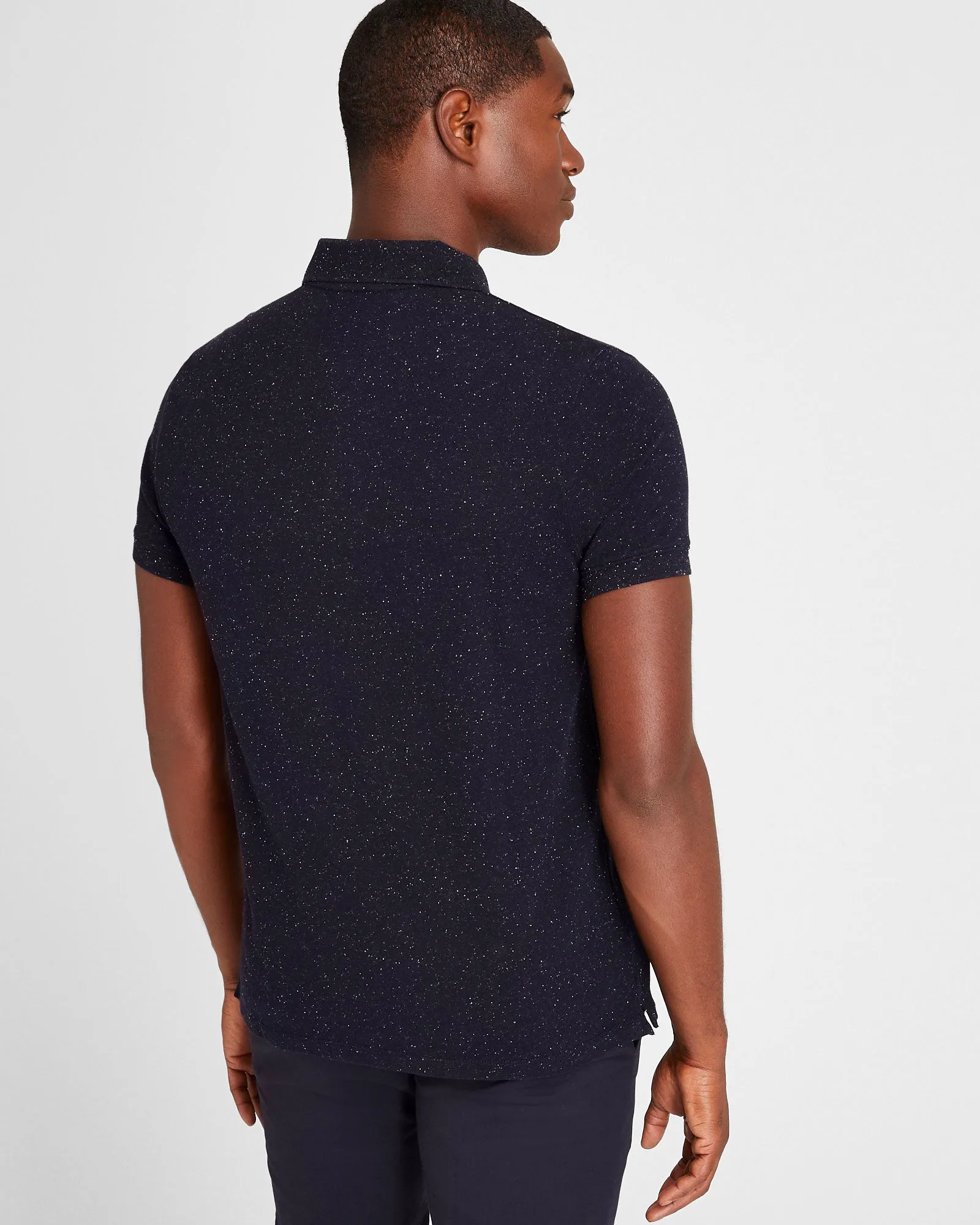 Nepped Piqué Polo sold by Club Monaco product image thumbnail 3