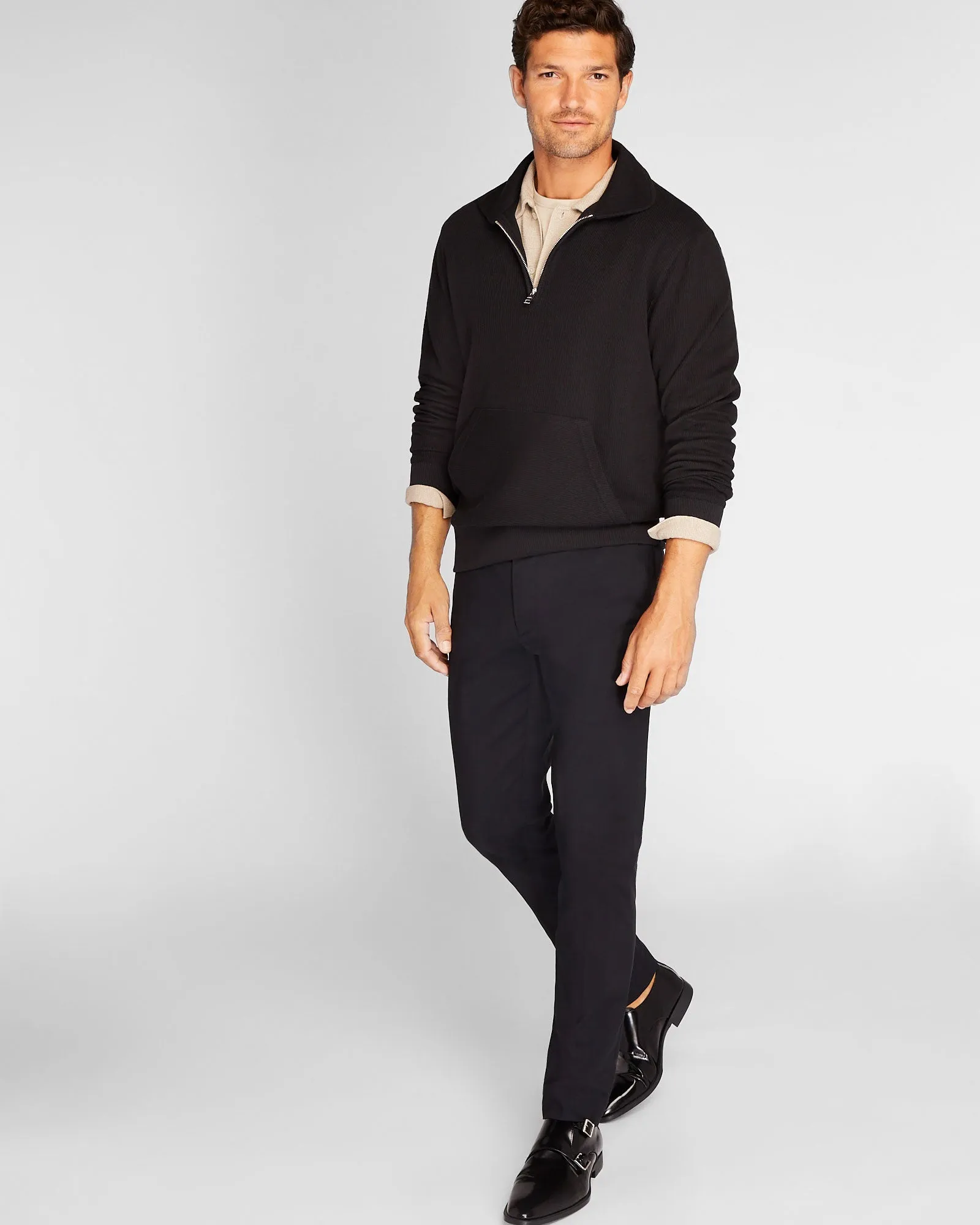 Quarter-Zip Sweatshirt sold by Club Monaco product image thumbnail 4