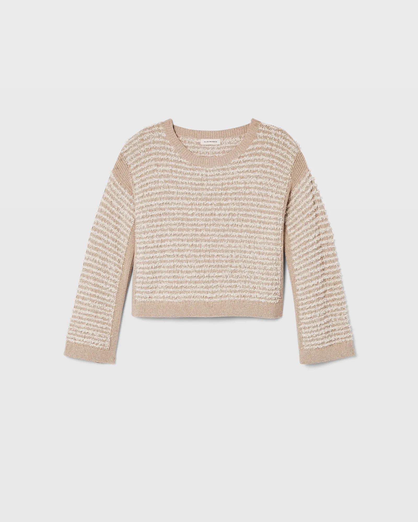 Textured Stripe Sweater sold by Club Monaco