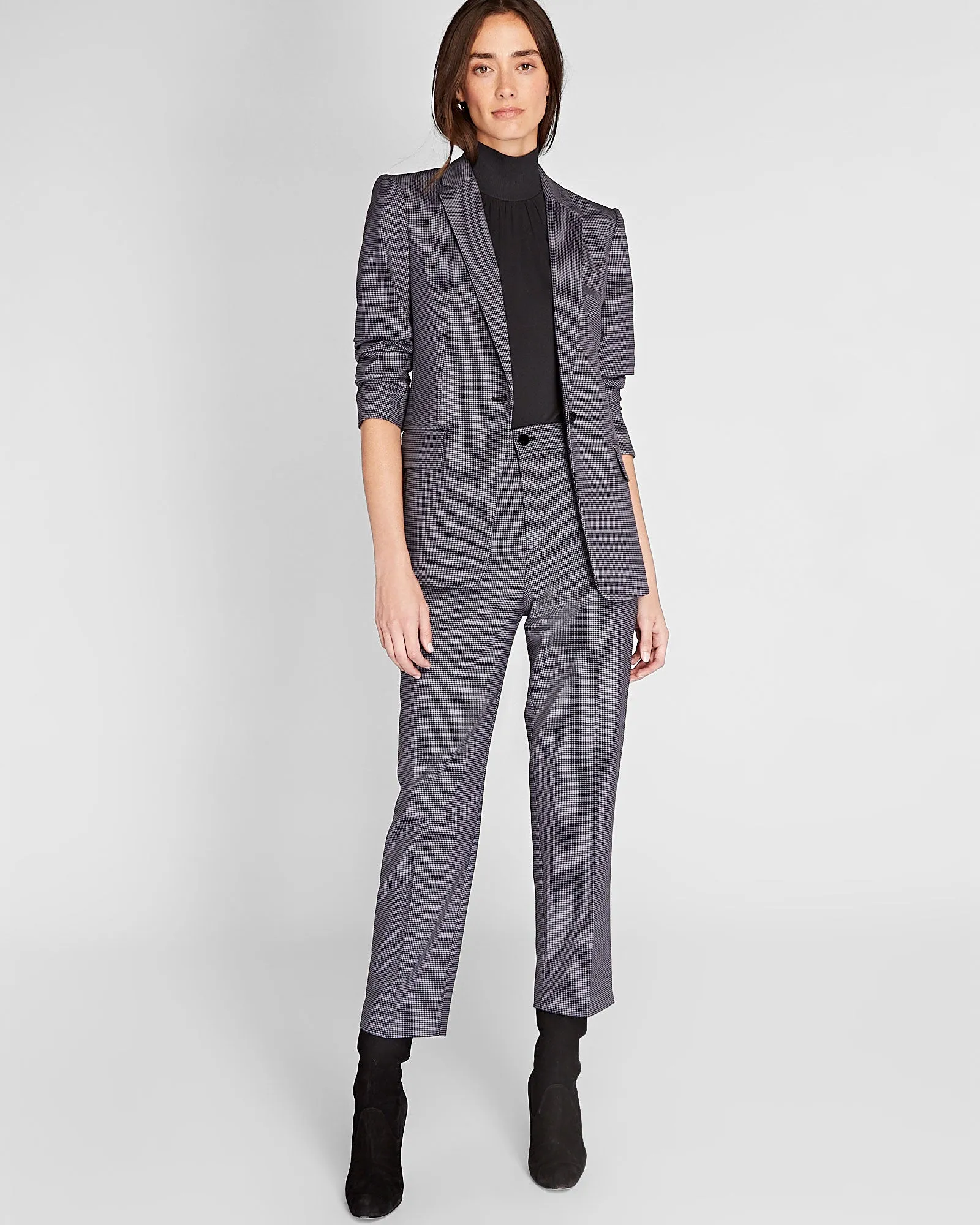 Houndstooth Borrem Blazer sold by Club Monaco product image thumbnail 2