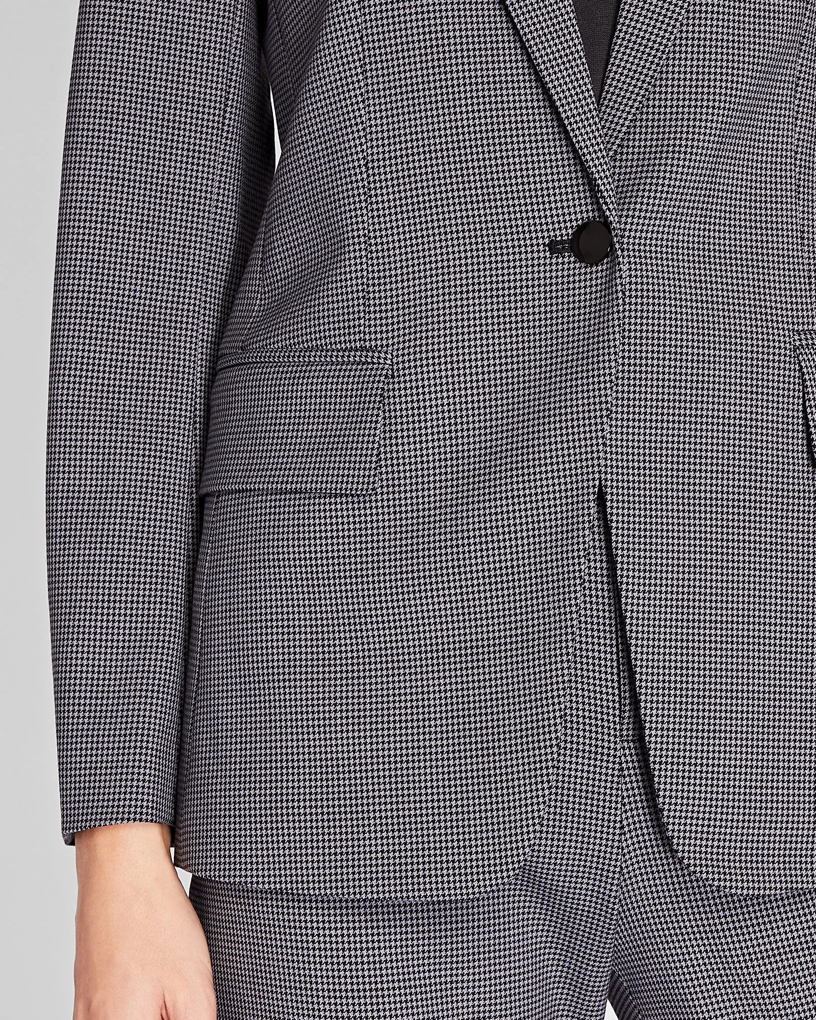 Houndstooth Borrem Blazer sold by Club Monaco product image thumbnail 3