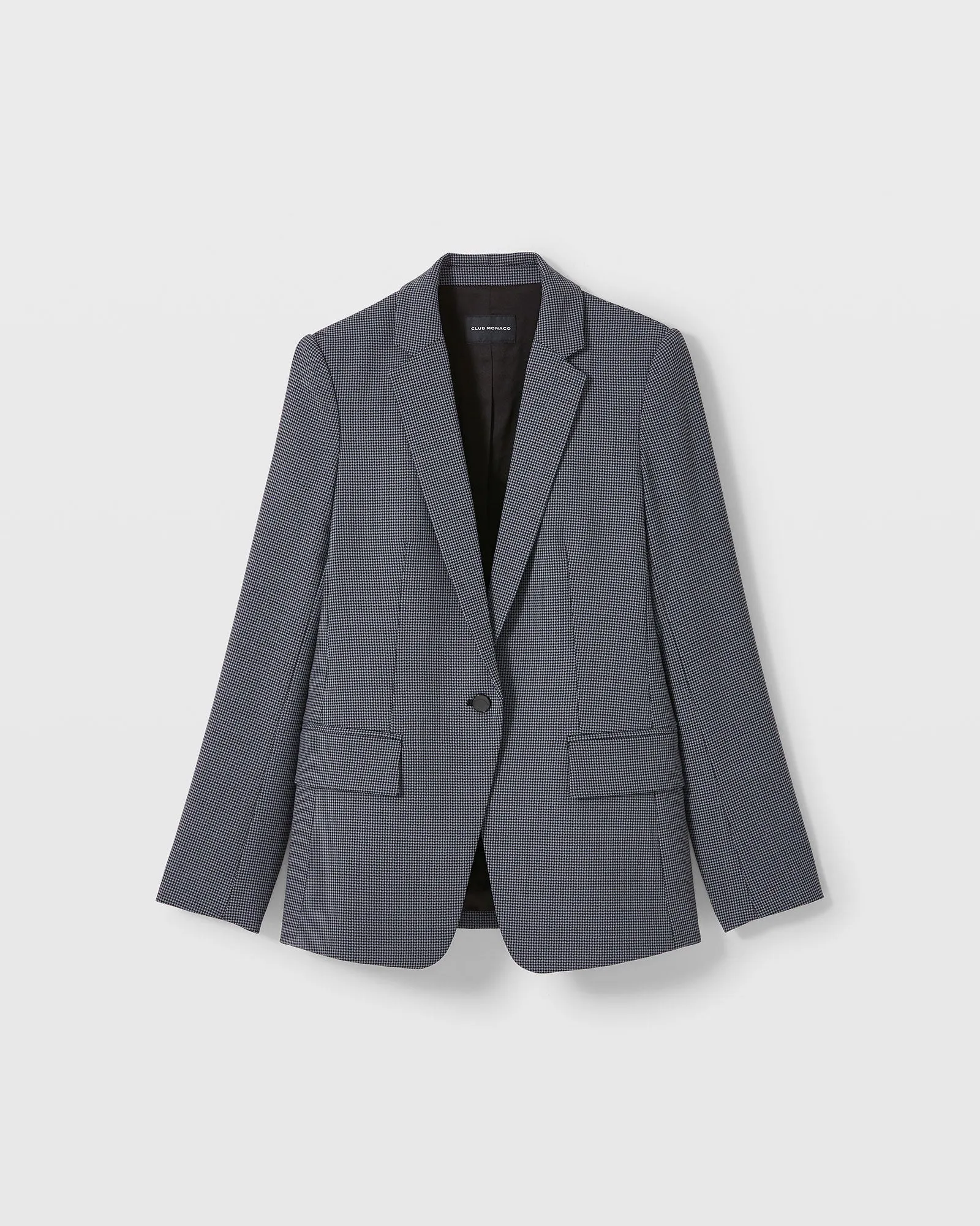 Houndstooth Borrem Blazer sold by Club Monaco