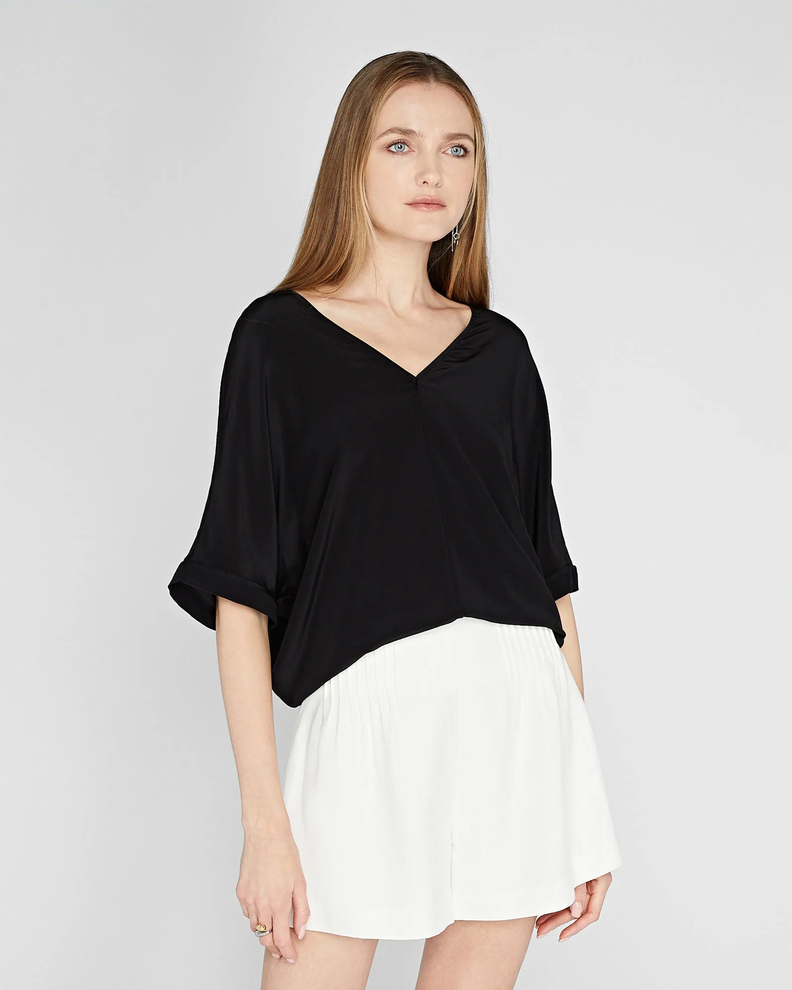 Relaxed Silk Shirt sold by Club Monaco