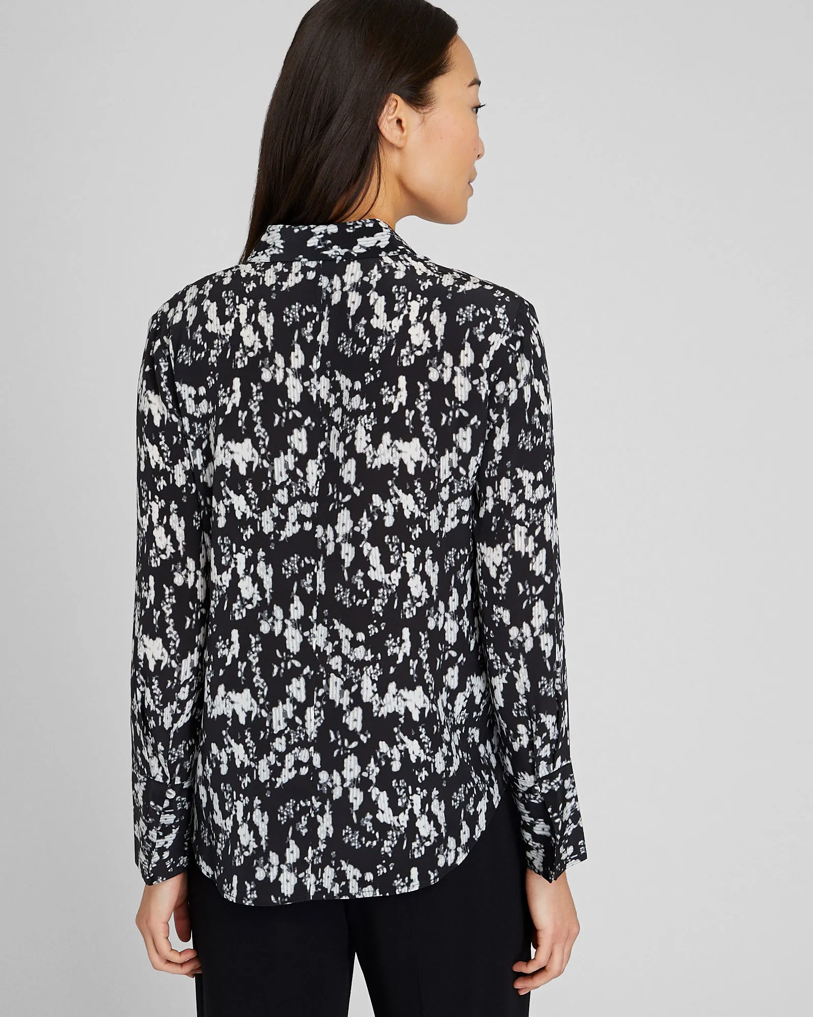Printed Helek Silk Shirt sold by Club Monaco product image thumbnail 2