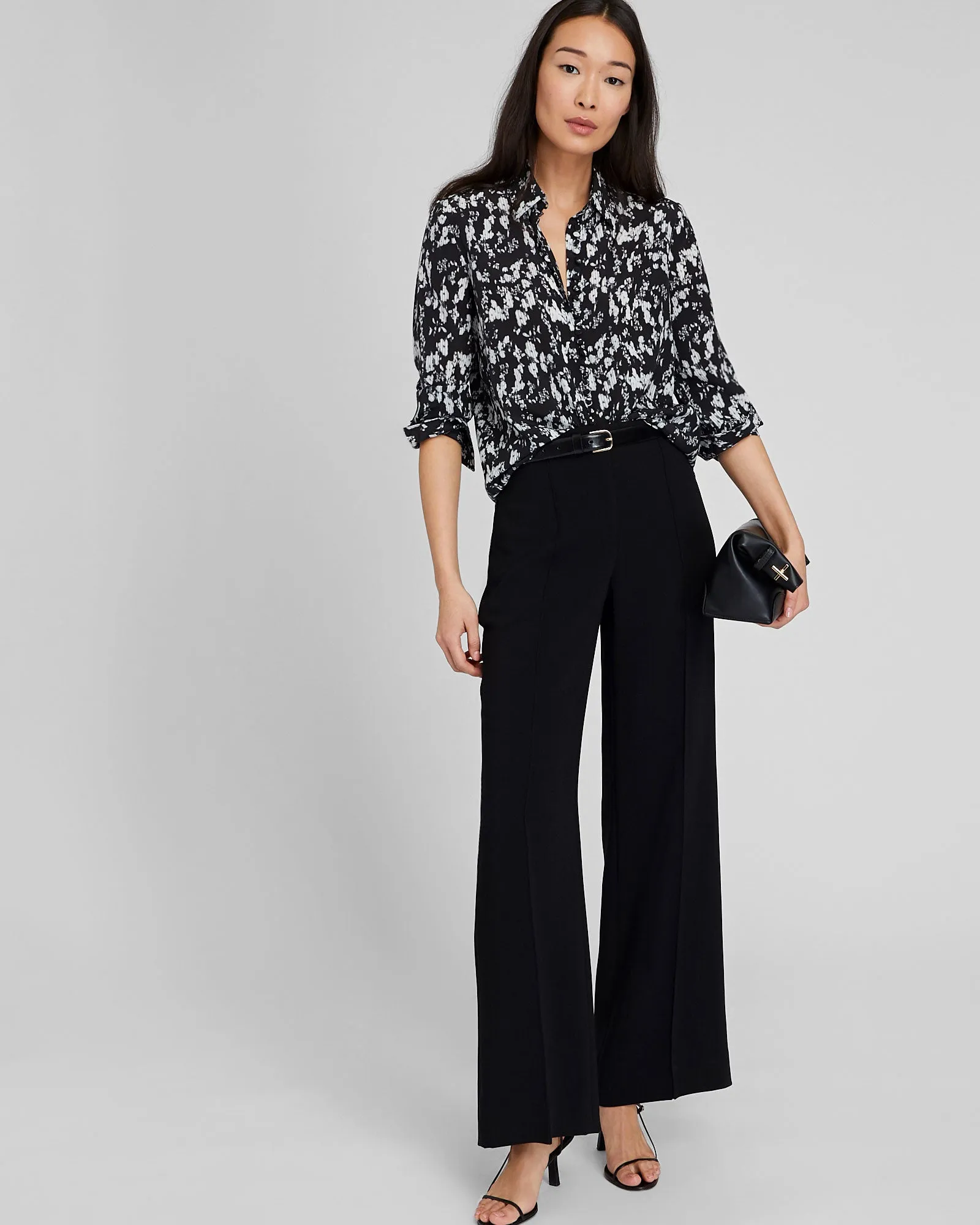 Printed Helek Silk Shirt sold by Club Monaco product image thumbnail 4