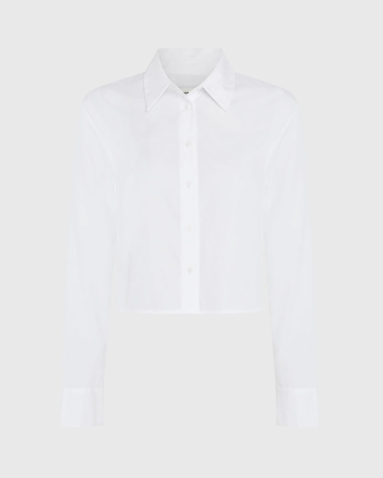 Cropped Button-Down Shirt sold by Club Monaco product image thumbnail 5