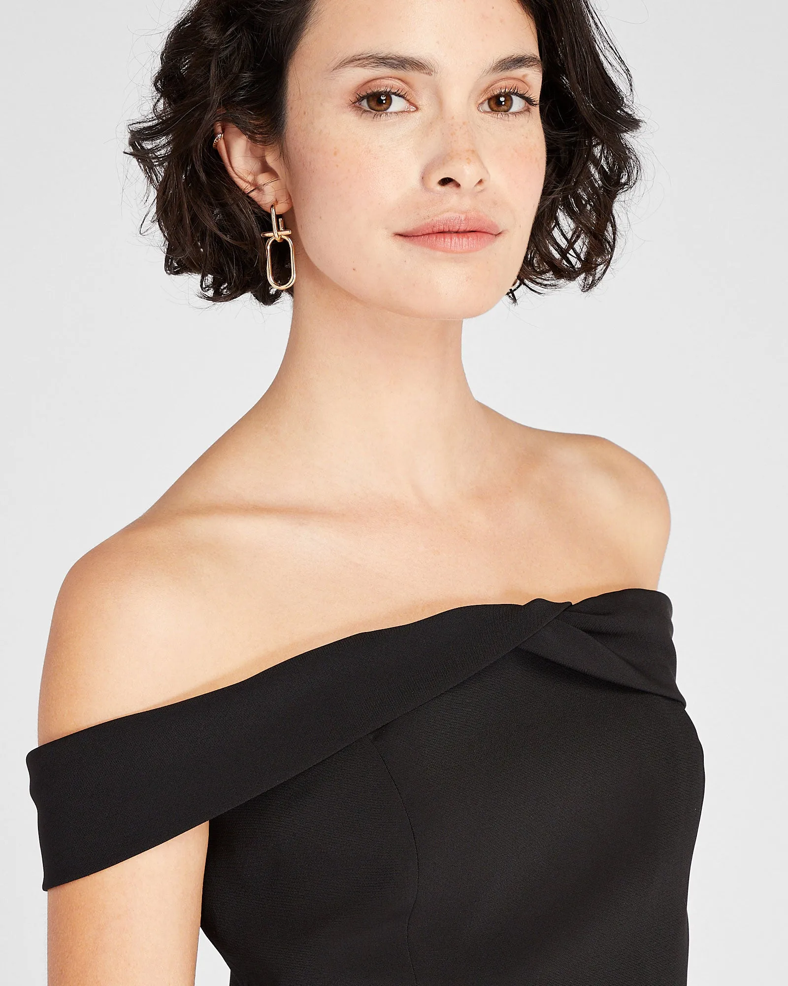 Off-The-Shoulder Draped Top sold by Club Monaco product image thumbnail 3