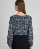 Printed Silk Button Detail Blouse sold by Club Monaco