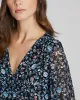 Printed Silk Button Detail Blouse sold by Club Monaco