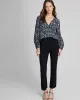 Printed Silk Button Detail Blouse sold by Club Monaco