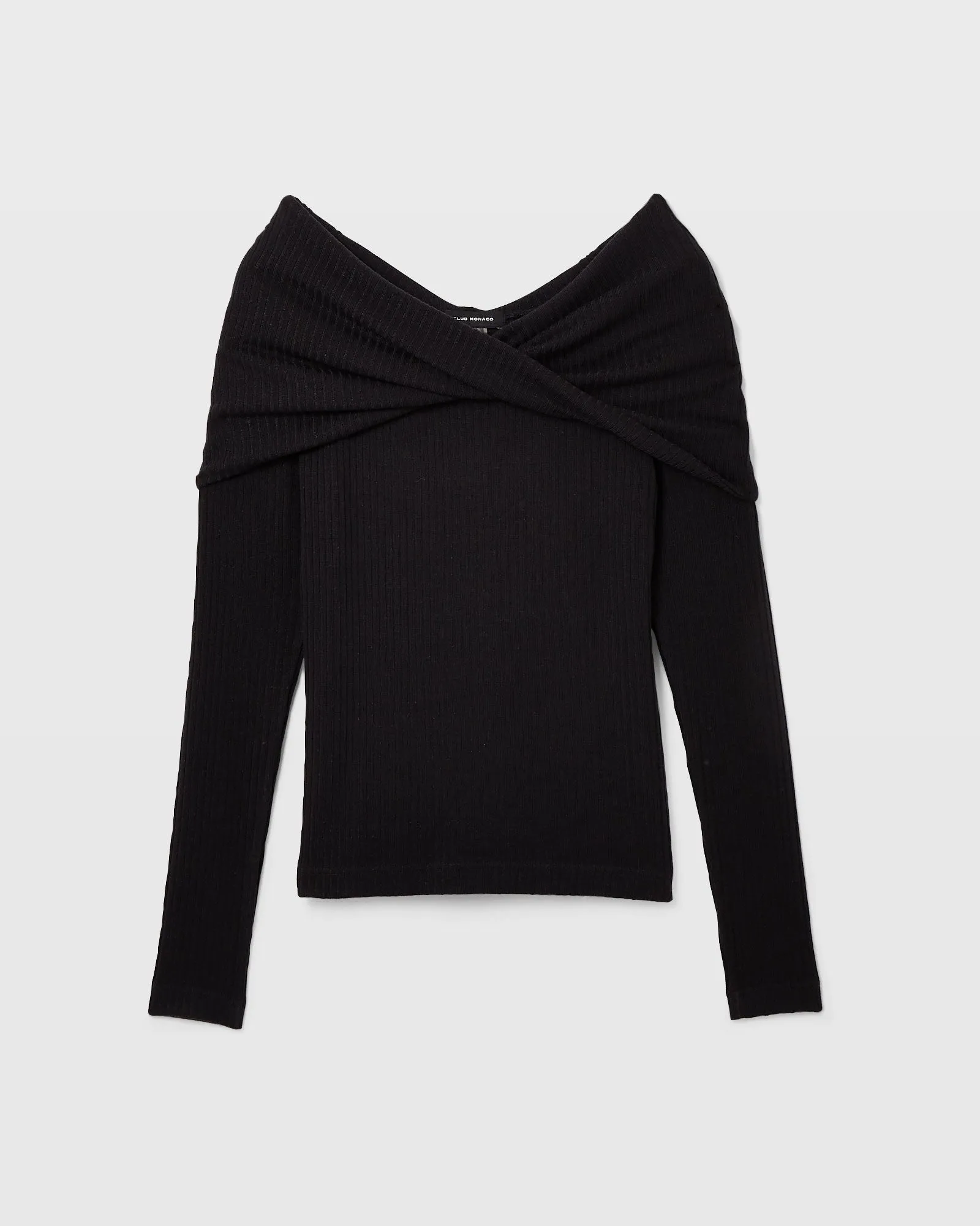 Off-The-Shoulder Knit Top sold by Club Monaco product image thumbnail 5