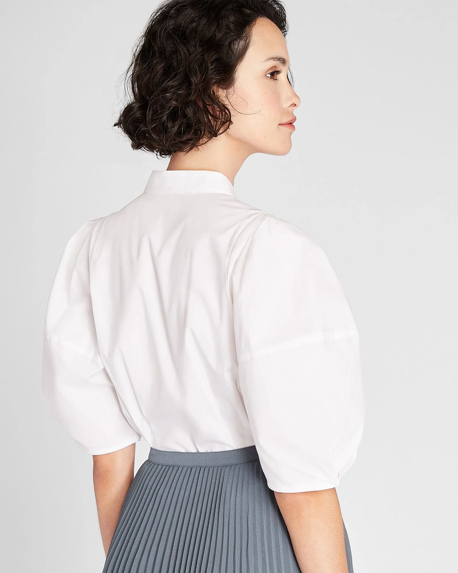 Fitted Balloon Sleeve Top sold by Club Monaco product image thumbnail 2