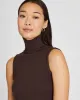 Julianna Rib Cotton-Cashmere Sleeveless Turtleneck sold by Club Monaco