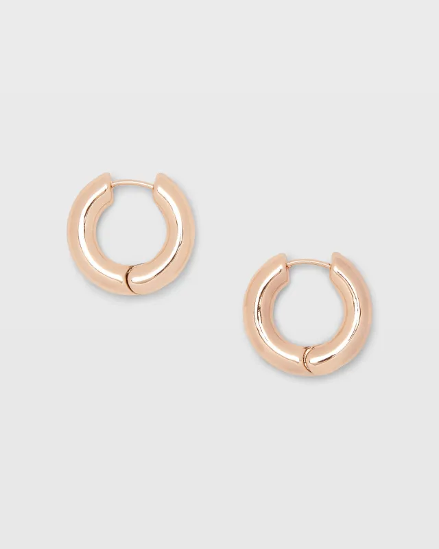 Chunky Closed Hoop Earrings sold by Club Monaco