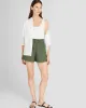 Linen Blend Pull-On Short sold by Club Monaco