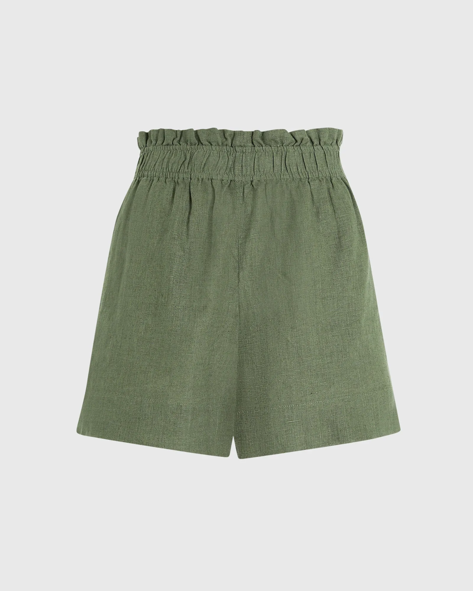 Linen Blend Pull-On Short sold by Club Monaco product image thumbnail 5
