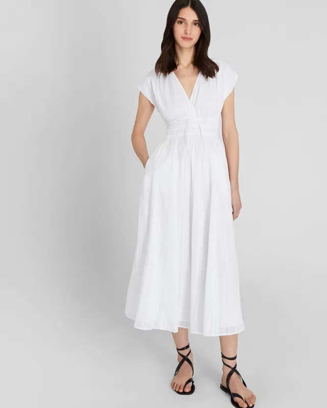 Tie Front Midi Dress sold by Club Monaco