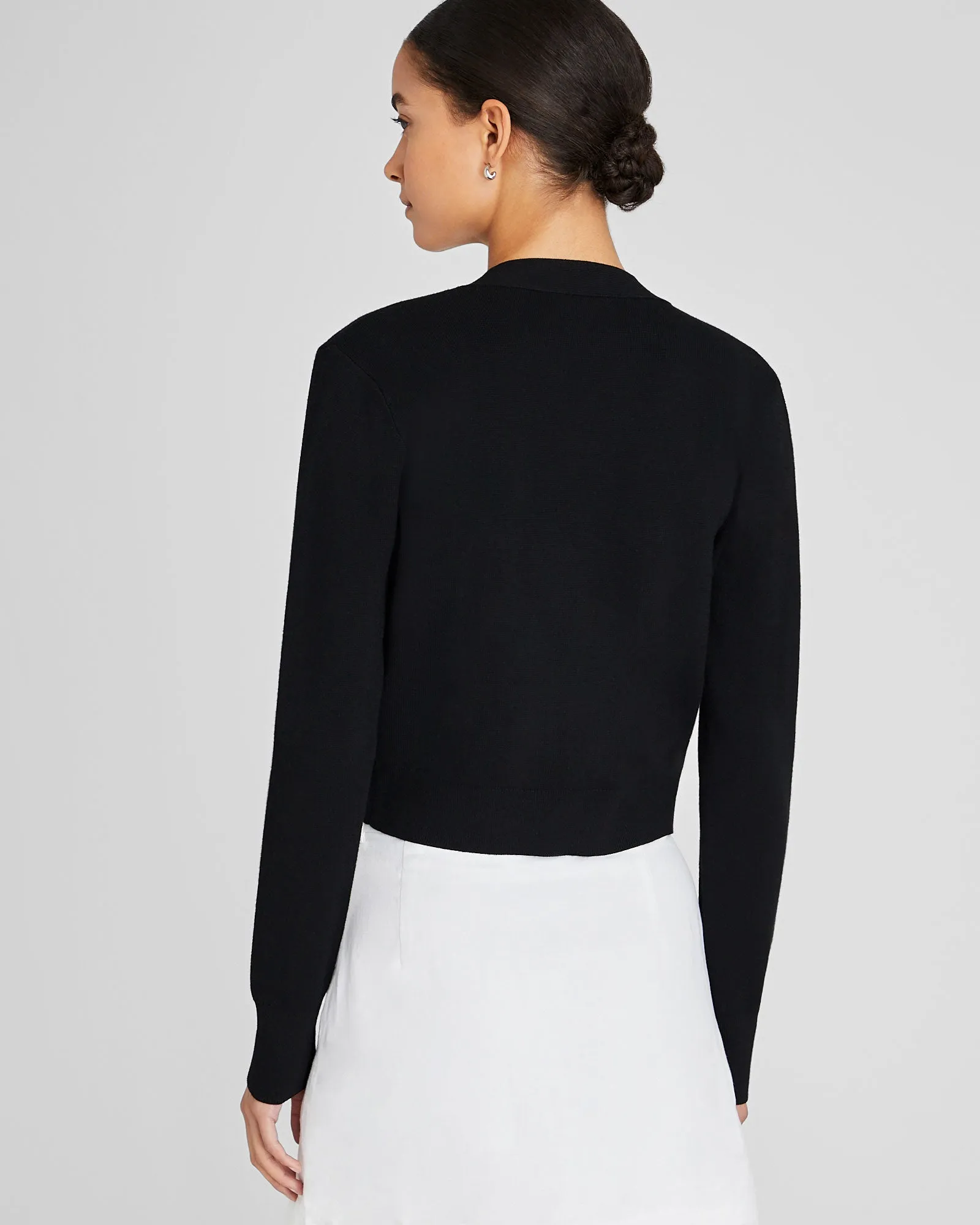 Cropped Cardigan sold by Club Monaco product image thumbnail 3