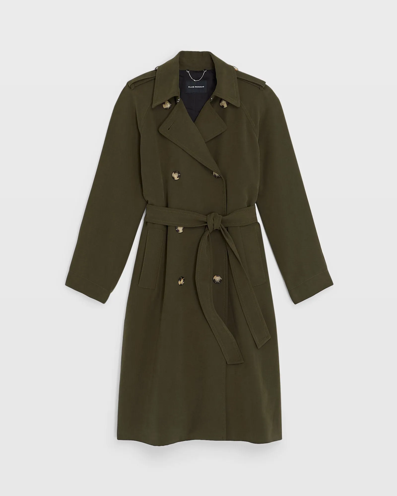 Draped Trench sold by Club Monaco product image thumbnail 5