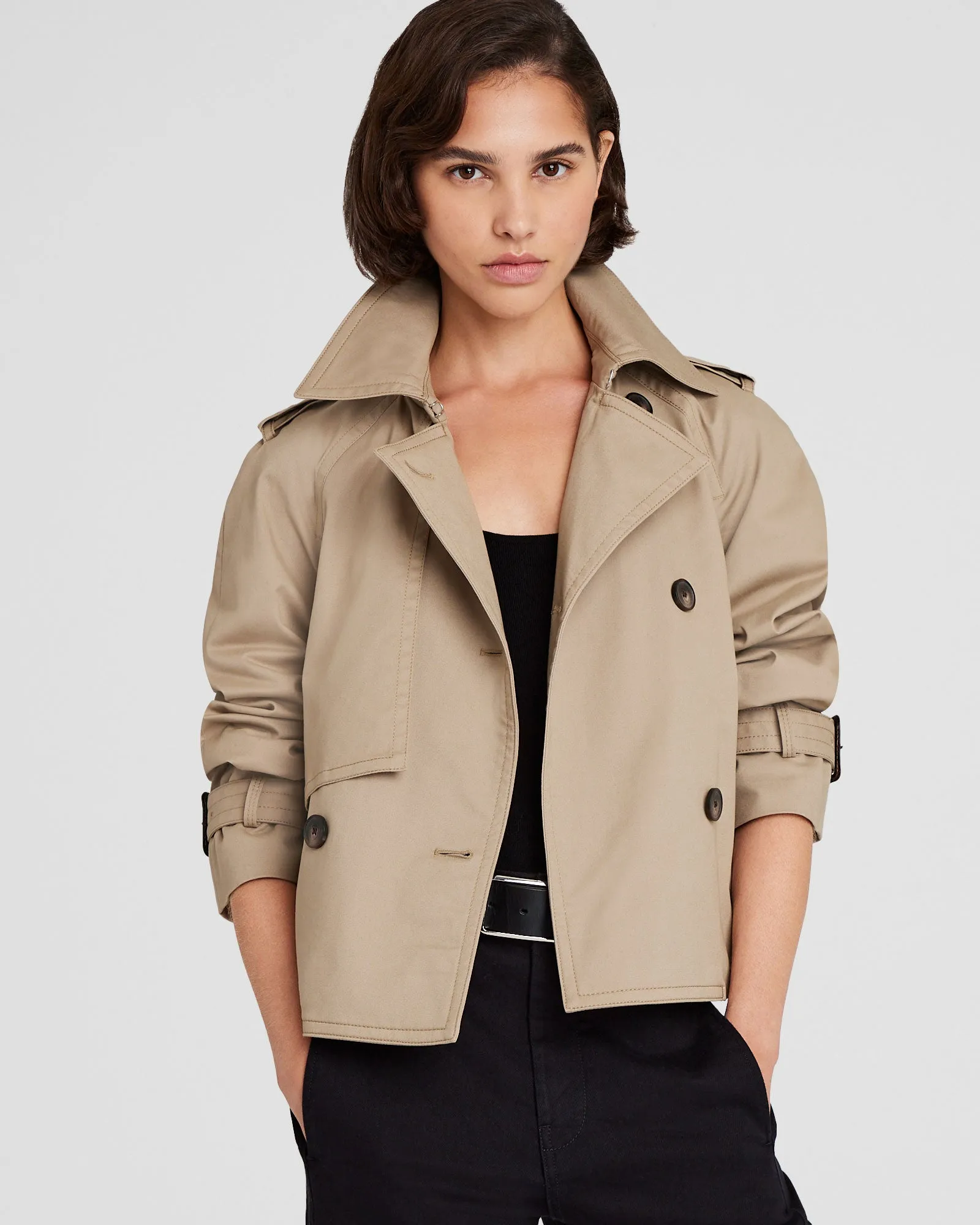 Cropped Trench sold by Club Monaco