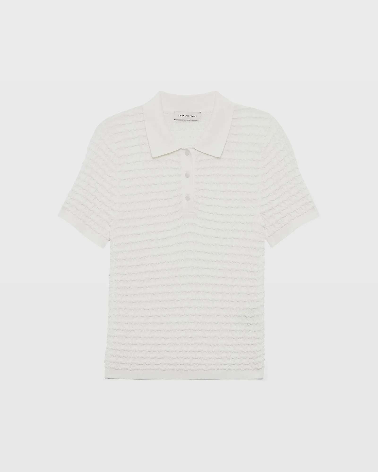 Pucker Stitch Polo sold by Club Monaco product image thumbnail 5