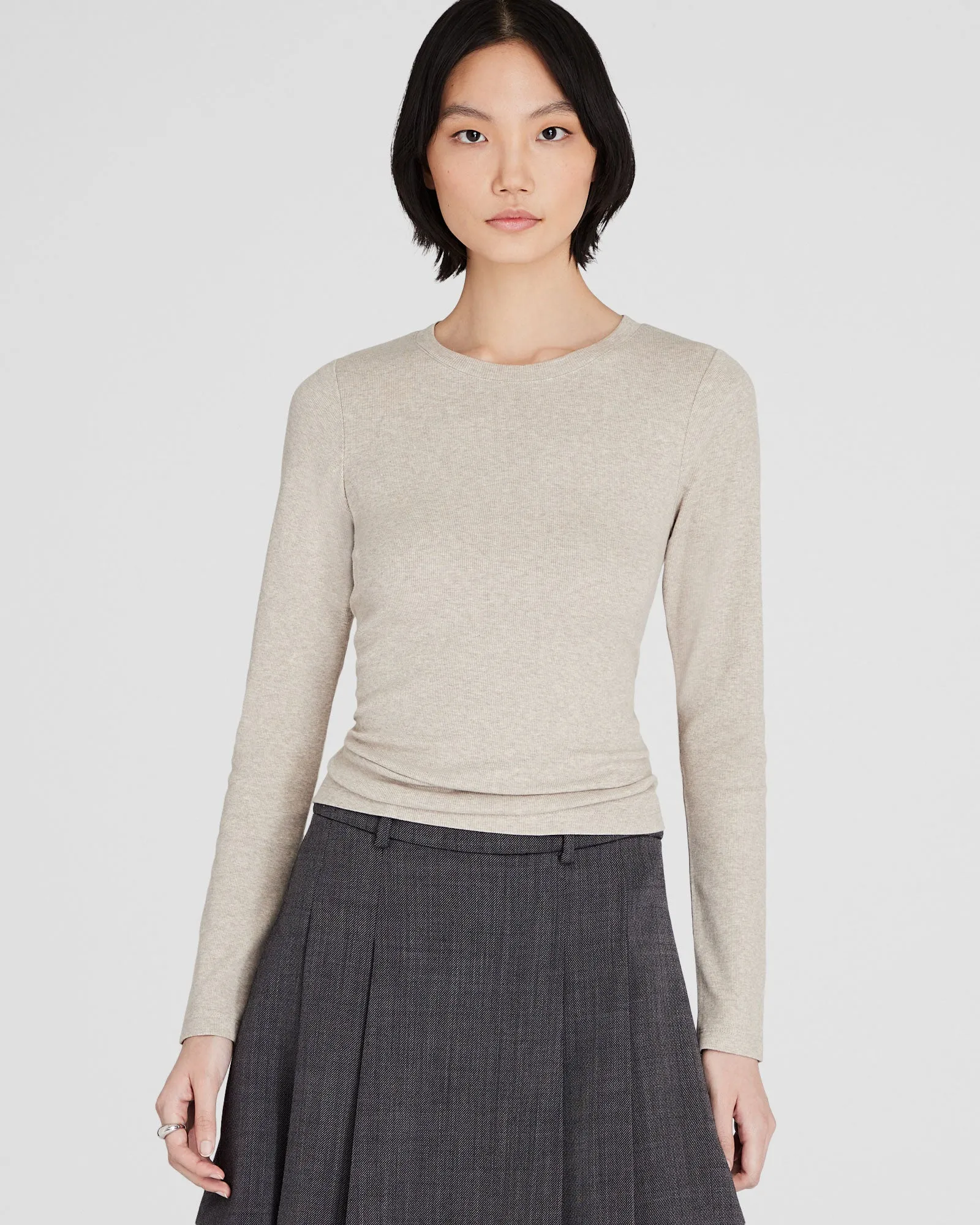 Bowee Long-Sleeve Tee sold by Club Monaco