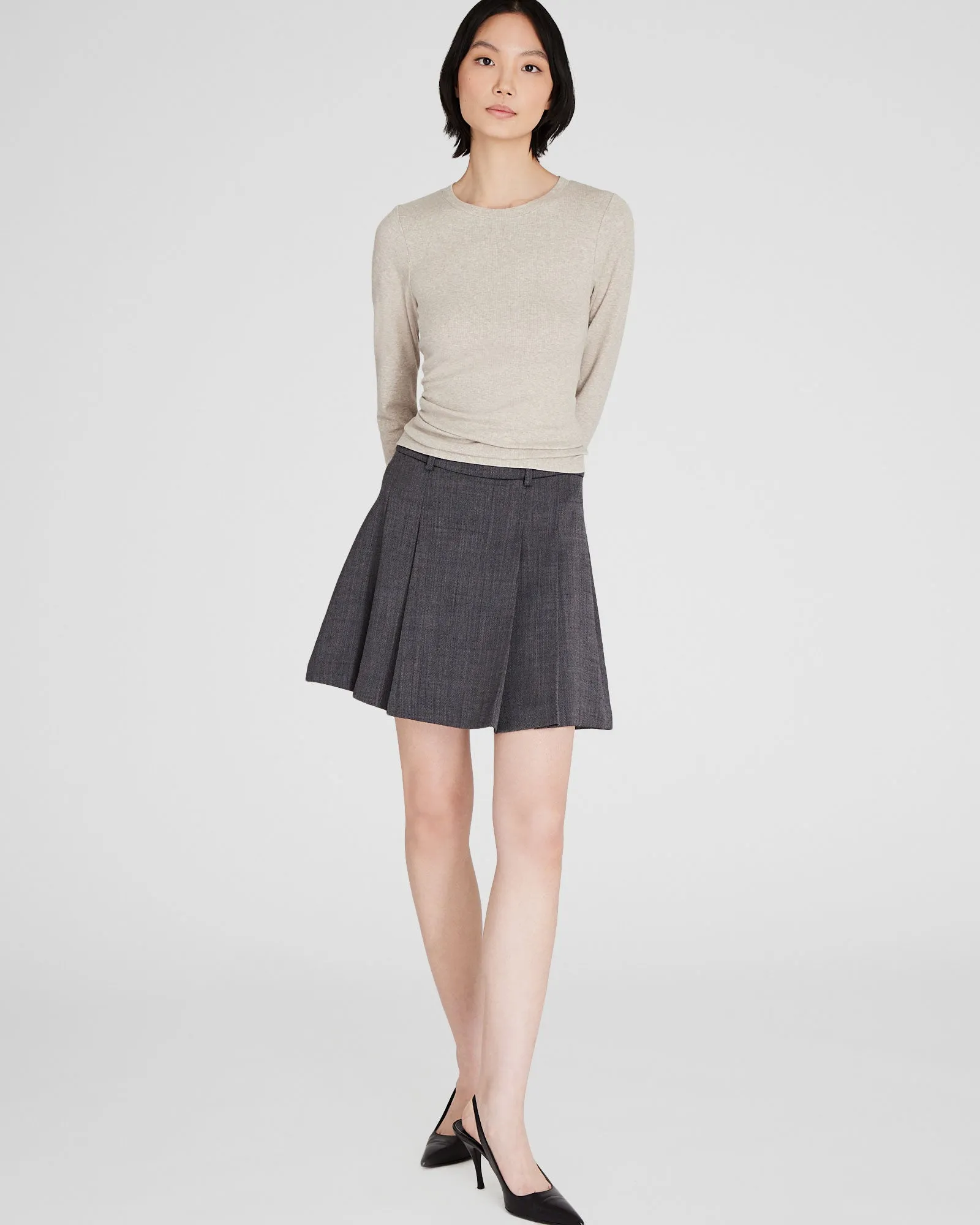 Bowee Long-Sleeve Tee sold by Club Monaco product image thumbnail 4