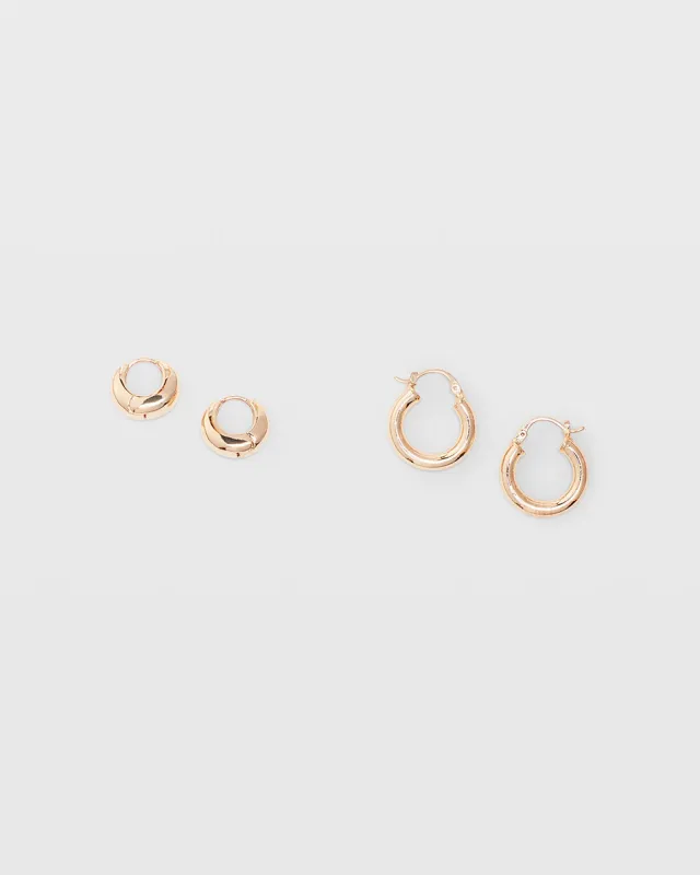 Chunky Hoop Set sold by Club Monaco