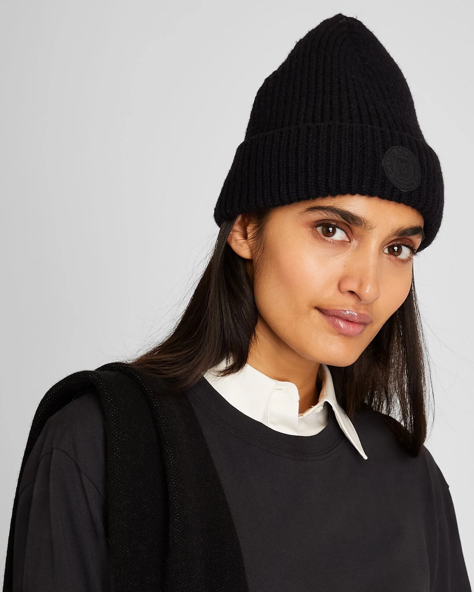 Crest Beanie sold by Club Monaco product image thumbnail 2