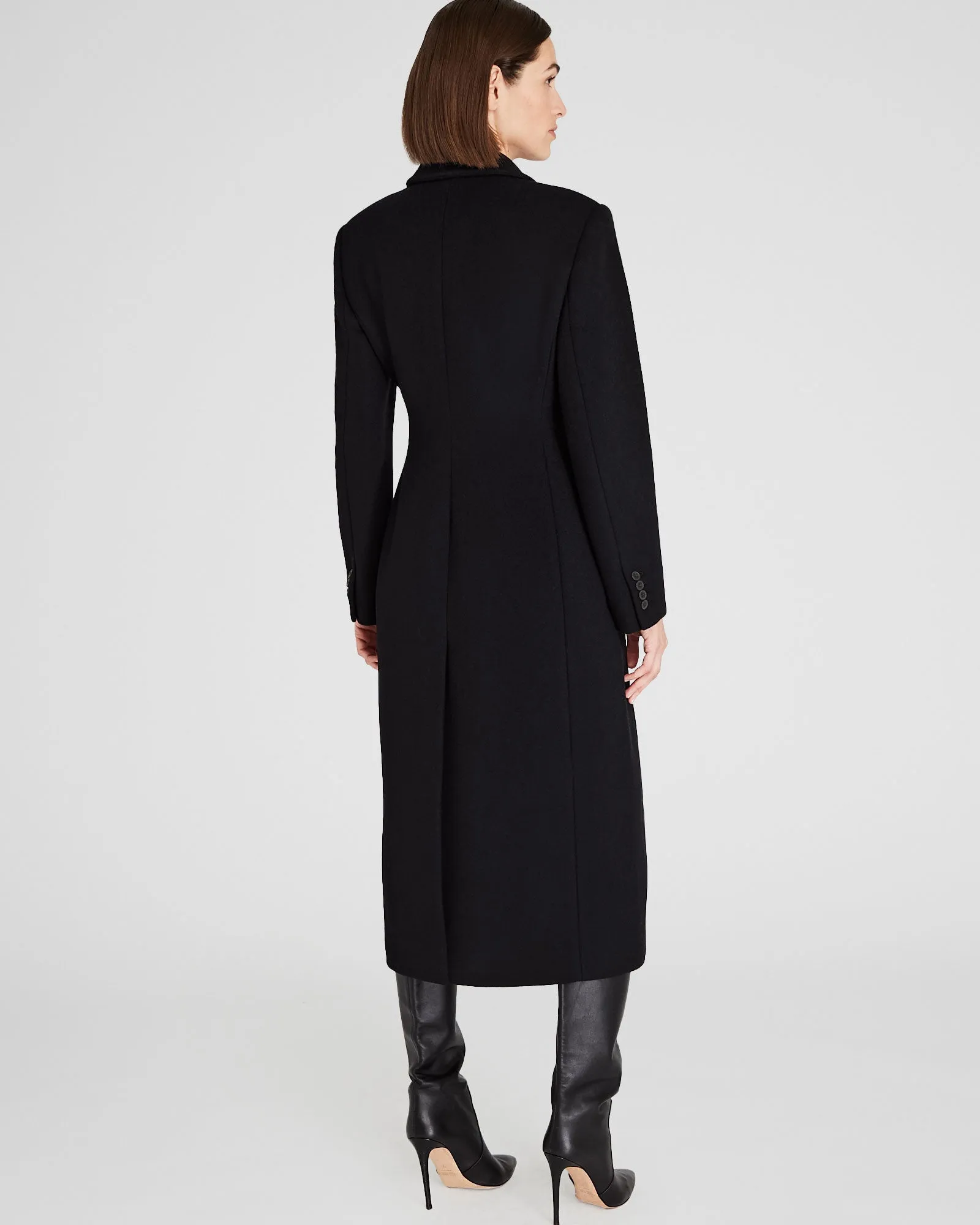 Wool Cinched Waist Coat sold by Club Monaco product image thumbnail 3