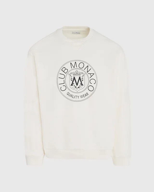 Crest Sweatshirt sold by Club Monaco
