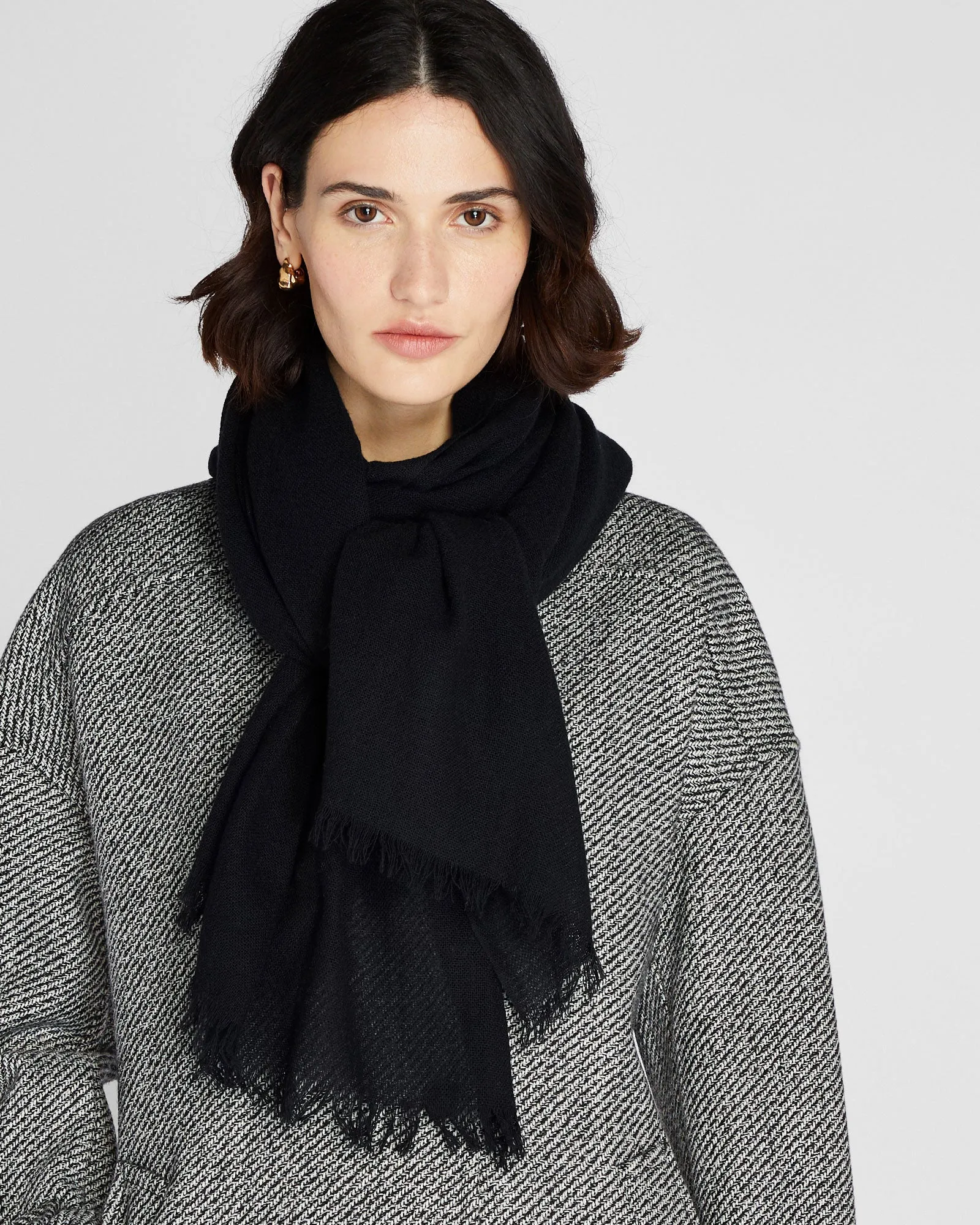Senella Wool-Cashmere Scarf sold by Club Monaco product image thumbnail 3