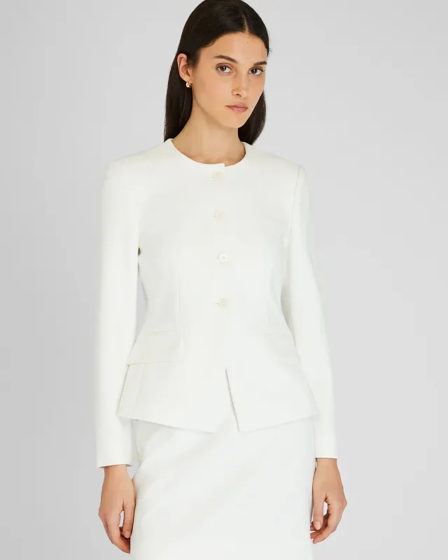 Crewneck Cutaway Blazer sold by Club Monaco