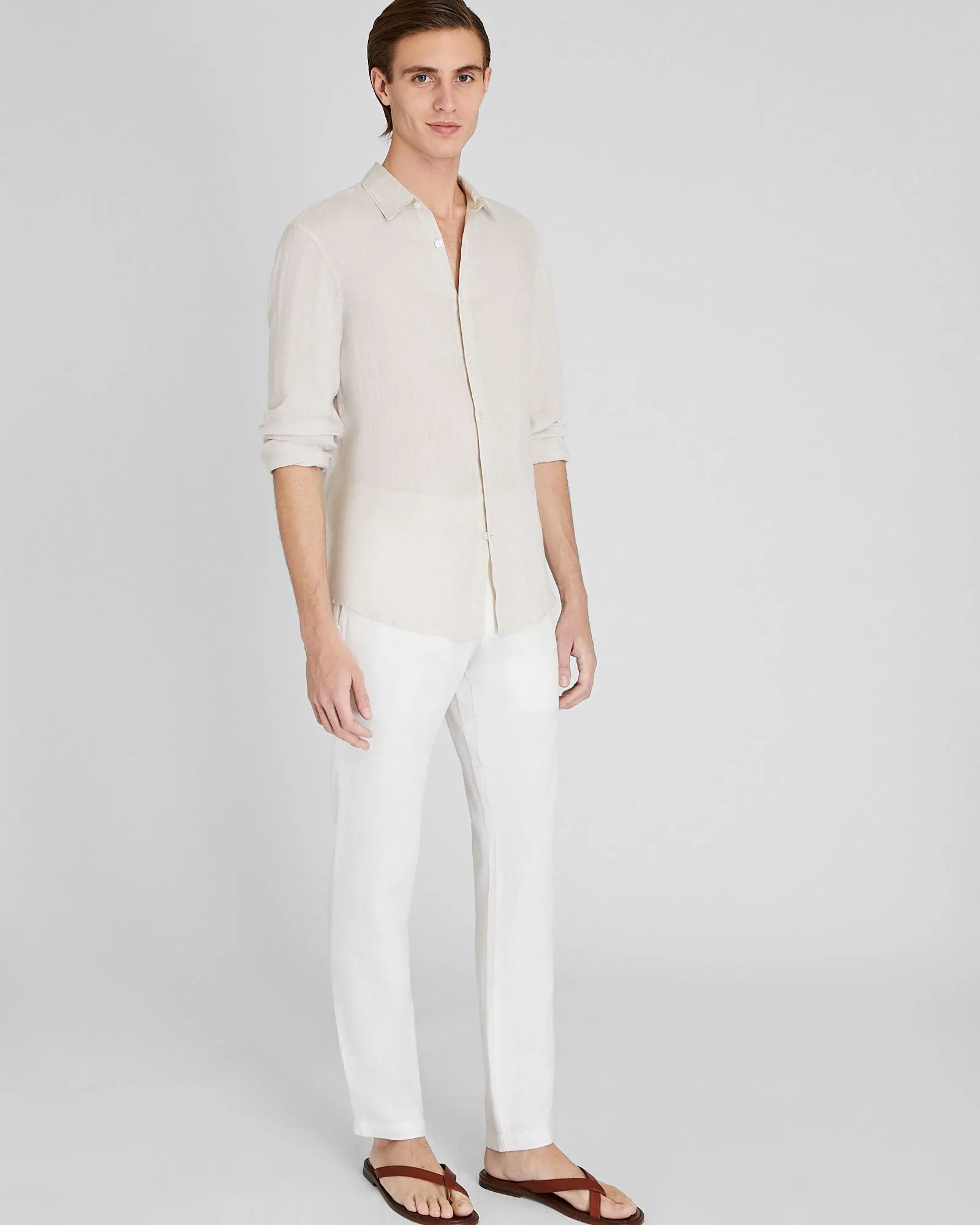 Connor Linen Pant sold by Club Monaco product image thumbnail 3