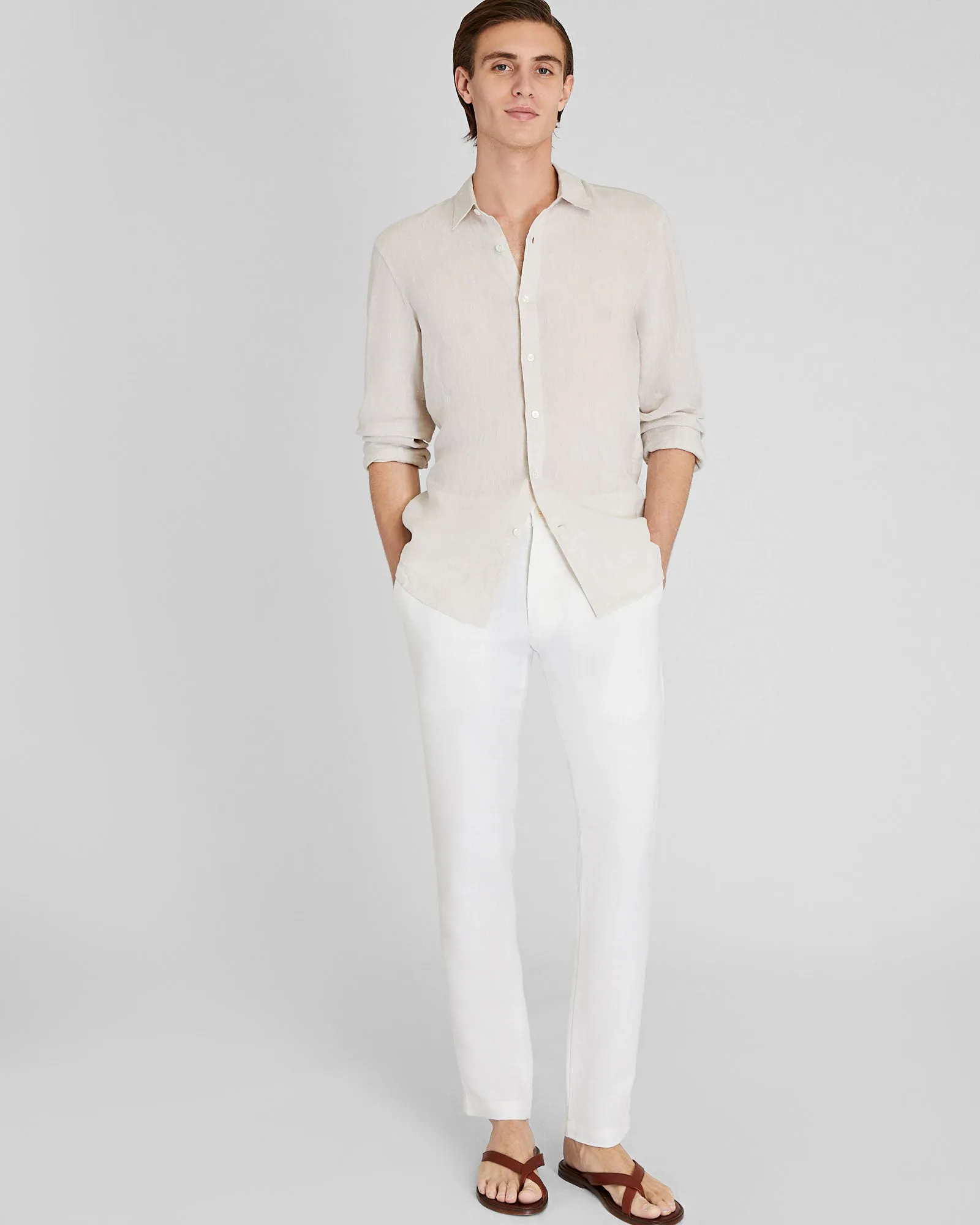 Connor Linen Pant sold by Club Monaco