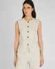 Cutaway Linen Vest sold by Club Monaco