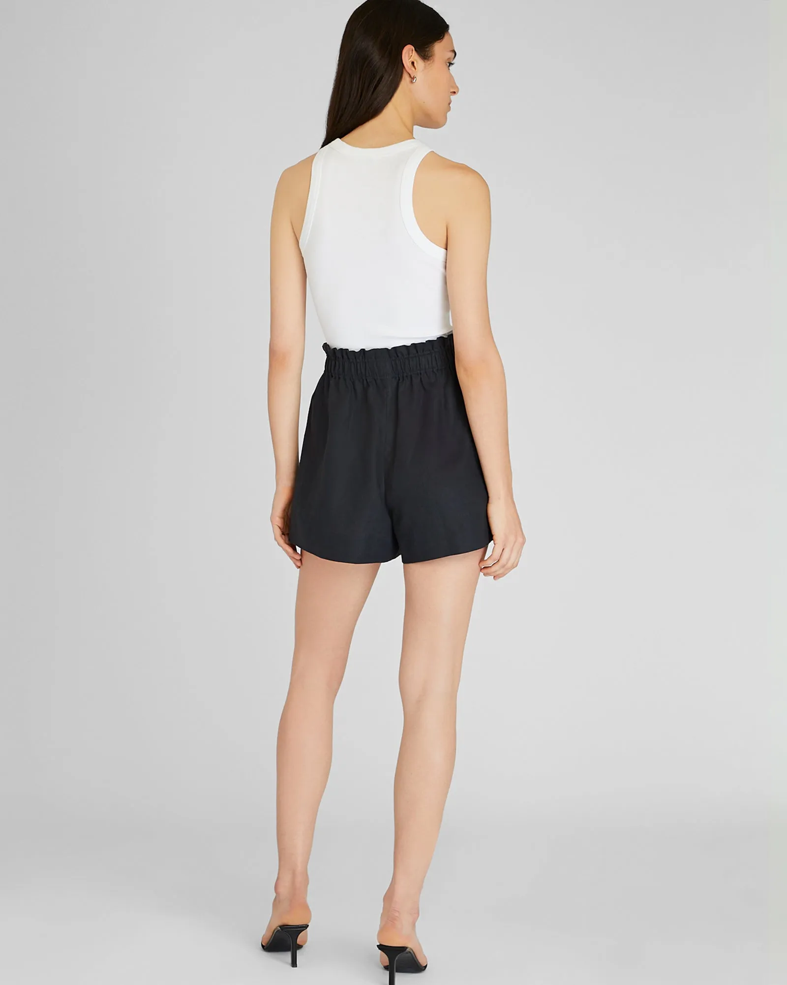 Linen Pull-On Short sold by Club Monaco product image thumbnail 3