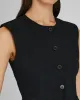 Cutaway Linen Vest sold by Club Monaco